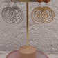 Brinco Argola Pendente em Dourado ou Prateado