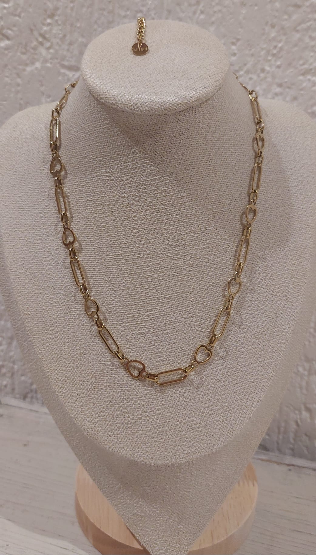 Colar Corrente Coraçã