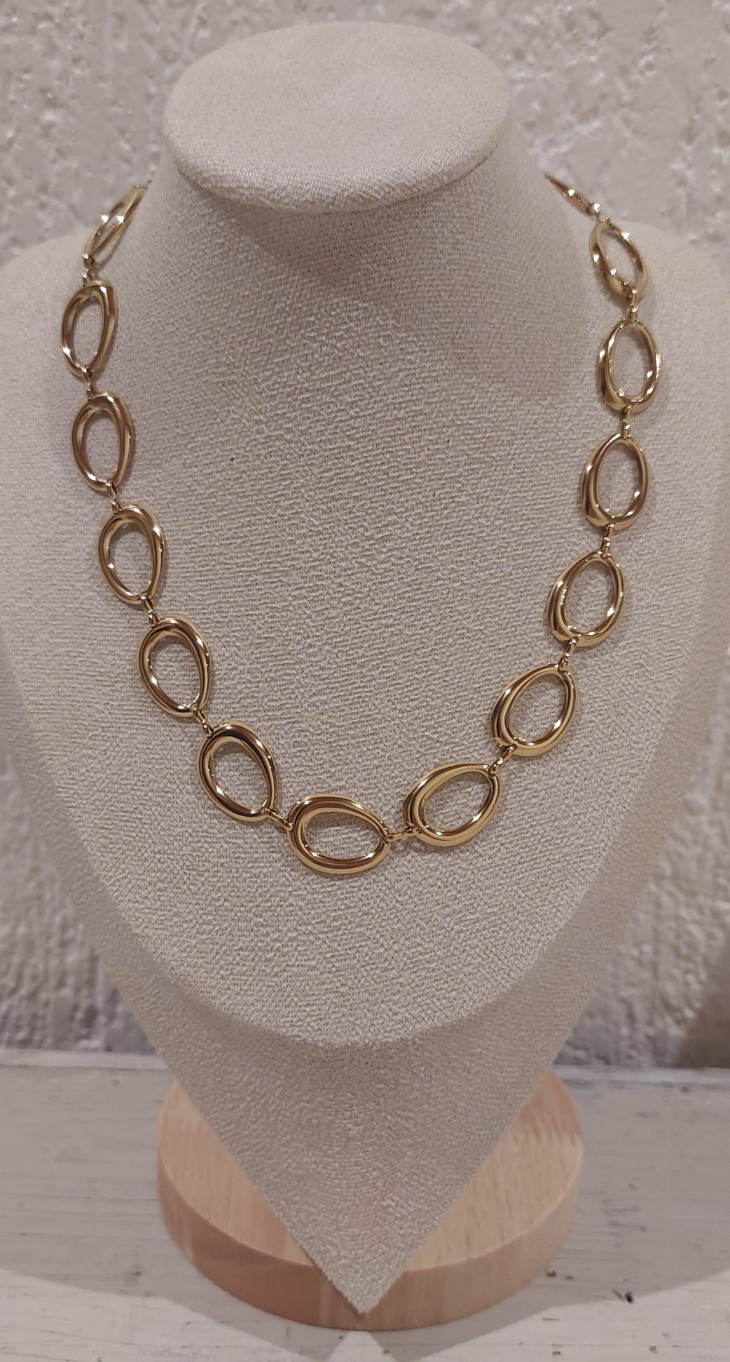 Colar Argolas Largas