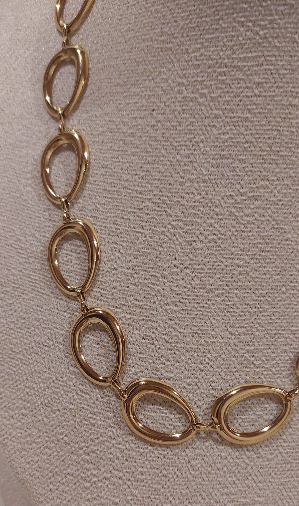 Colar Argolas Largas